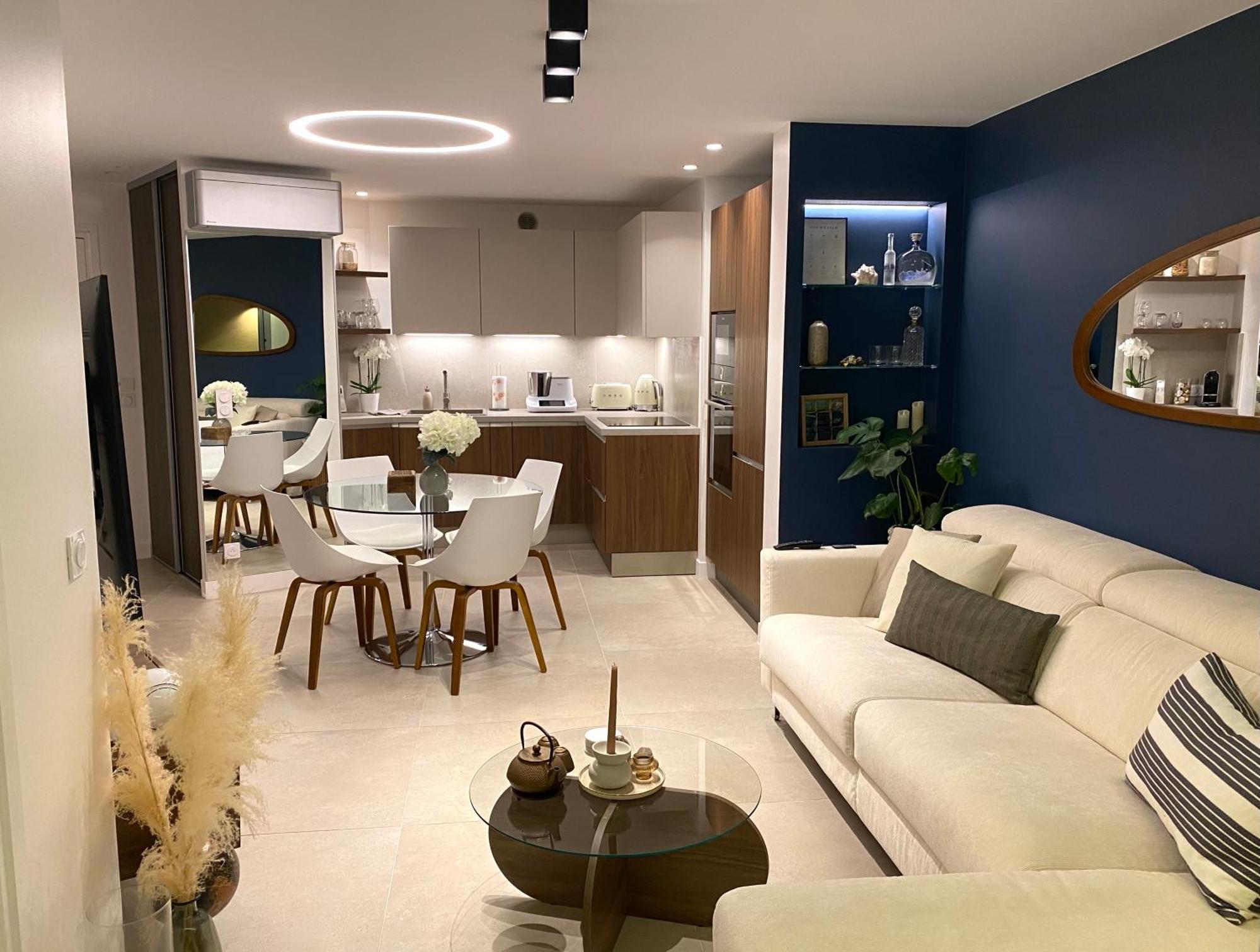 Appartement Luxe Vue Mer Et Collines Avec Piscine Mandelieu La Napoule Ngoại thất bức ảnh
